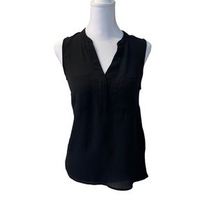H&M Sleeveless Women's Black Top Size XS